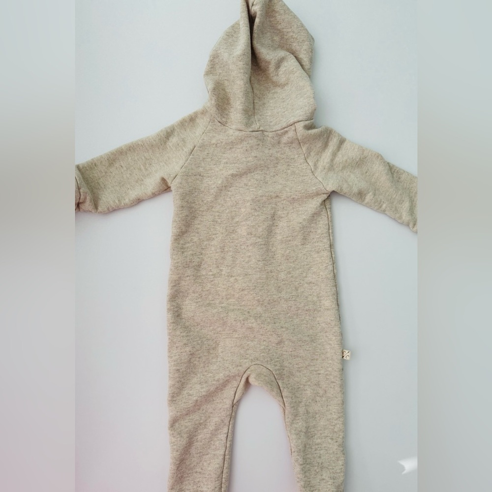 Childhoods Hooded Romper Tan Size 18-24M - Picture 7 of 7